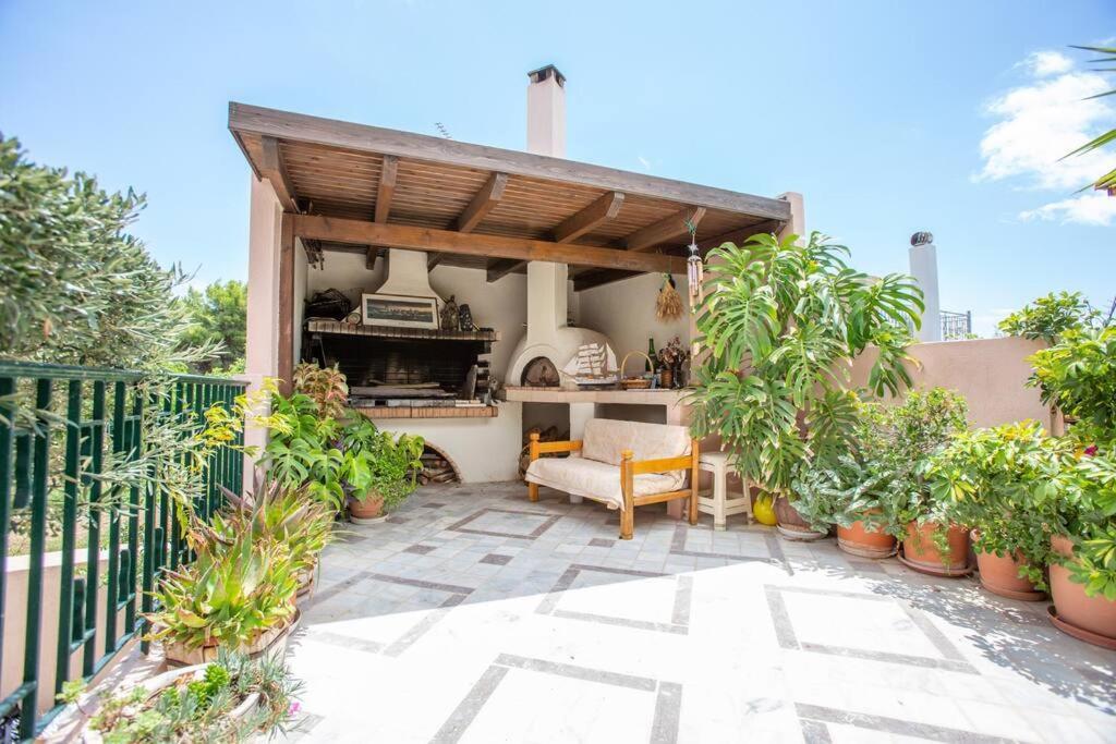 Villa Marilena Lagonisi Kalivia Thorikou エクステリア 写真